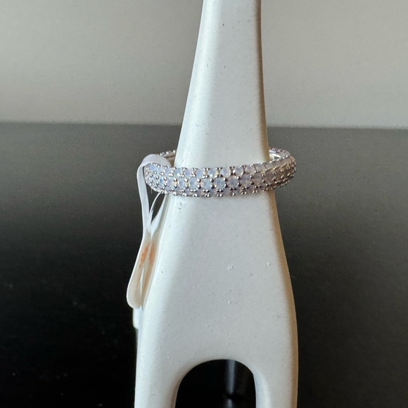 BP Sterling Band with White Opal Stones (RBP 4619) - Picture 6 of 13